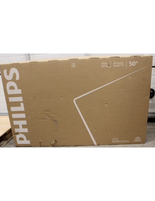 SALE OUT. Philips 50PUS7810/12 50" (126cm) QLED 4K TV | Philips 50PUS7810/12 | 50 | Smart TV | TITAN OS | UHD | Black | DAMAGED 