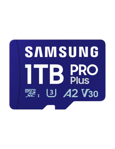 Samsung MicroSD Card with SD Adapter | PRO Plus | 1000 GB | microSDXC | Flash memory class 10