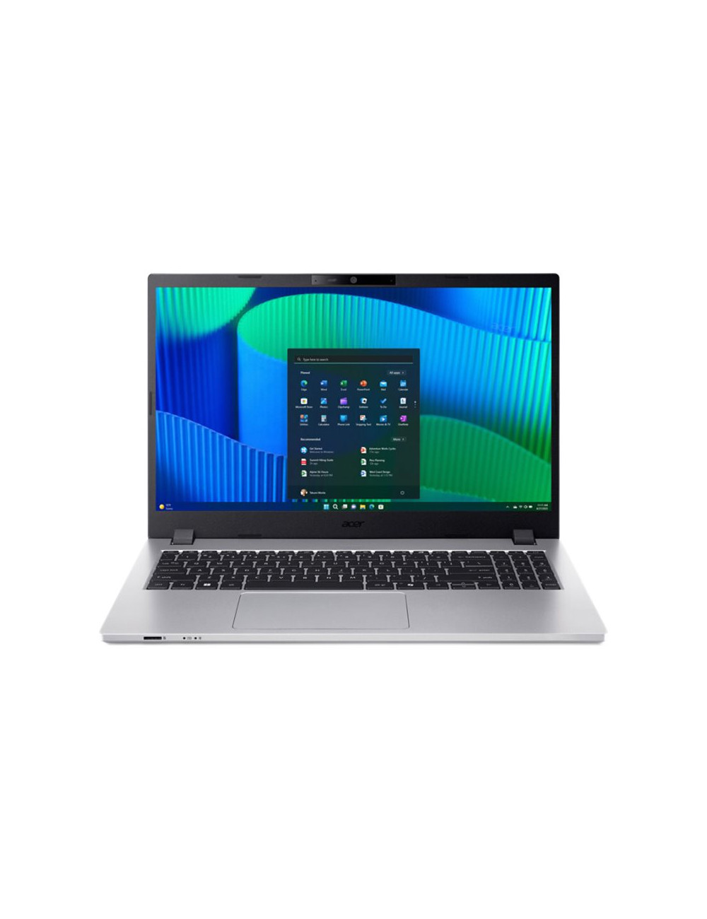 Acer TravelMate TMP215-55-TCO-59KD QHD IPS i5-120U/16GB/SSD 512GB/Intel Iris Xe Graphics/Win11Pro/ENG kbd/FP/Silver/3Y Warranty 