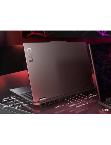 Lenovo LOQ 15ARP9 | Luna Grey | 15.6 " | IPS | FHD | 1920 x 1080 pixels | Anti-glare | AMD Ryzen 5 | 7235HS | 16 GB | SO-DIMM DD