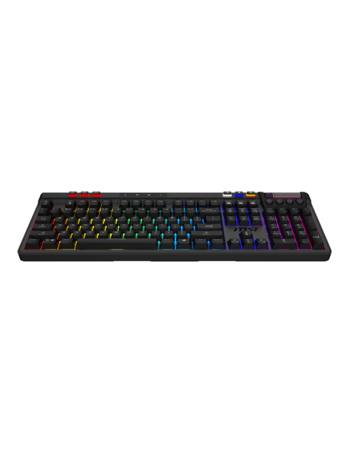 MSI STRIKE PRO WIRELESS | Gaming keyboard | Wireless | US | Black | 2.4 GHz Wireless, Bluetooth, USB 2.0 | Kailh Midnight Pro Si