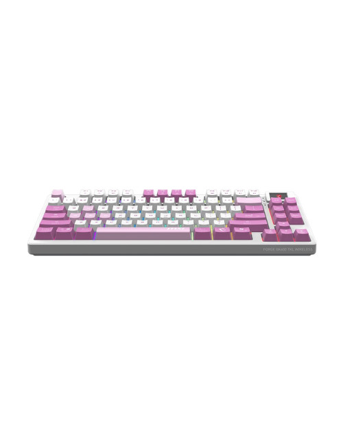 MSI FORGE GK600 TKL WIRELESS VIOLET | Gaming keyboard | Wireless | US | 2.4 GHz Wireless, Bluetooth, USB 2.0 | Mechanical Linear
