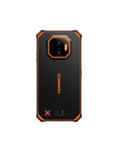 Hammer Energy X2 | Black/Orange | 6.1 " | IPS | 1560 x 720 pixels | Mediatek | Dimensity 6300 | Internal RAM 8 GB | 256 GB | mic