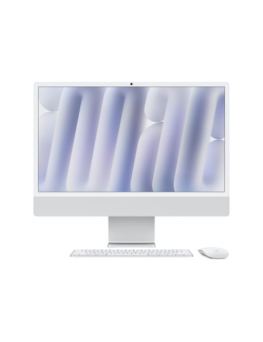 Apple iMac 24 4.5K Retina, Apple M4 8C CPU, 8C GPU/16GB/256GB SSD/Silver/INT | Apple