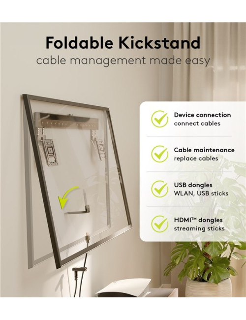 Goobay Wall mount | Ultraslim TV Wall Mount Basic FIXED (XL) | 43-100 " | Black