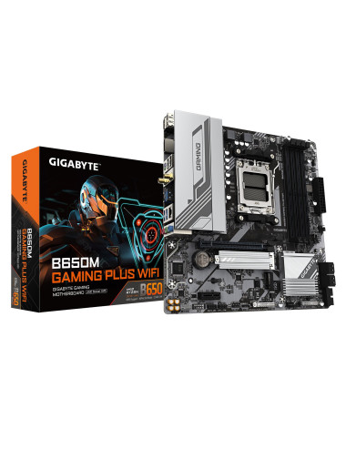 Mainboard|GIGABYTE|AMD B650|SAM5|Micro-ATX|Memory DDR5|Memory slots 4|B650MGAMINGPLUSWF1.2