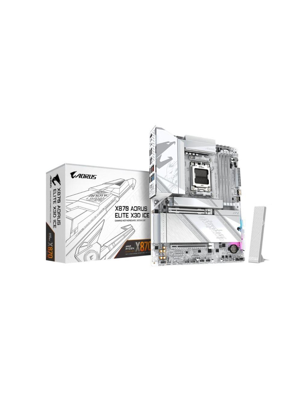 Mainboard|GIGABYTE|AMD X870|SAM5|ATX|Memory DDR5|Memory slots 4|X870AELITEXICE