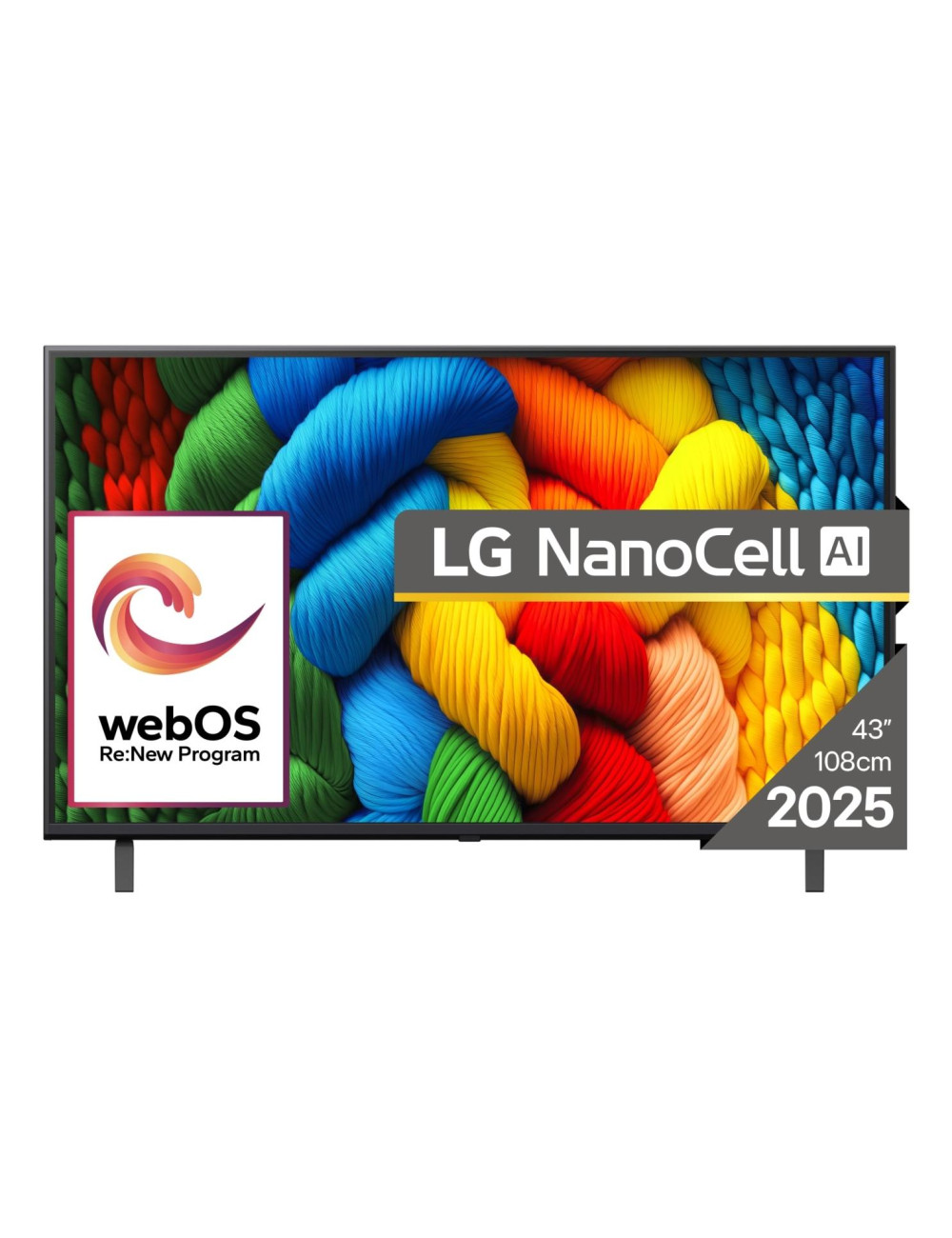 TV Set|LG|43 "|4K Ultra HD|3840 x 2160 pixels|Flat|16:9|LED|43NANO80A3B