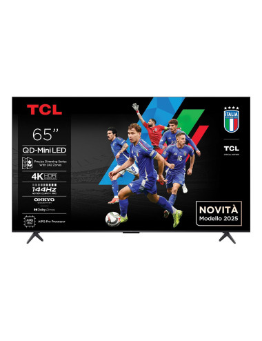 TV Set|TCL|65 "|4K Ultra HD|3840 x 2160 pixels|Flat|16:9|QD-Mini LED|65Q6C