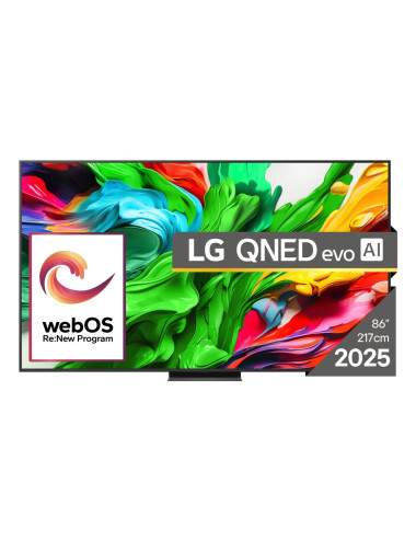 TV Set|LG|86"|4K/Smart|3840x2160|Wireless LAN|Bluetooth|webOS|Black|86QNED86A3A