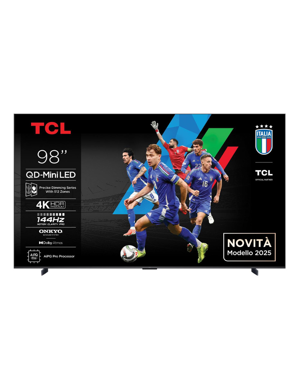 TV Set|TCL|98 "|4K Ultra HD|3840 x 2160 pixels|Flat|16:9|QD-Mini LED|98Q6C