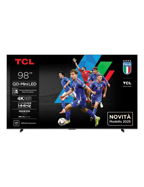 TV Set|TCL|98 "|4K Ultra HD|3840 x 2160 pixels|Flat|16:9|QD-Mini LED|98Q6C