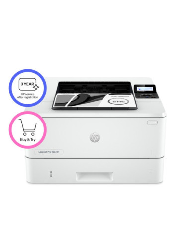 HP LaserJet Pro 4002dn...