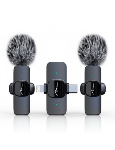 Lavalier microphone set...