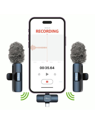 Lavalier microphone set...