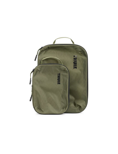 Thule | Compression Cube Set | Packing Cube | Soft Green