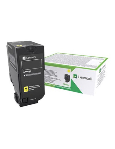 Lexmark Corporate | 74C2SYE | Laser Toner Cartridge | Yellow