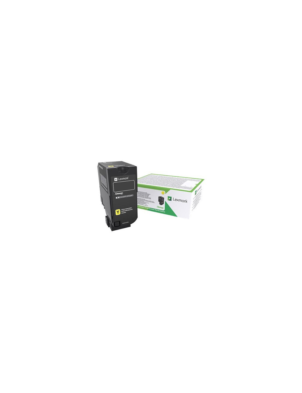 Lexmark Corporate | 74C2SYE | Laser Toner Cartridge | Yellow