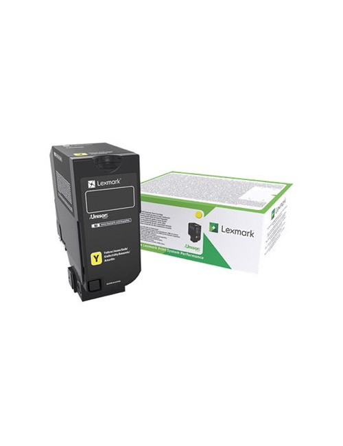 Lexmark Corporate | 74C2SYE | Laser Toner Cartridge | Yellow