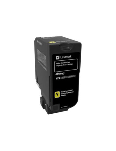 Lexmark Corporate | 74C2SYE | Laser Toner Cartridge | Yellow