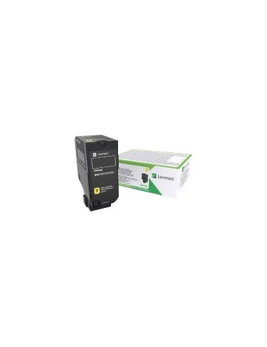 Lexmark Corporate | 74C2SYE | Laser Toner Cartridge | Yellow