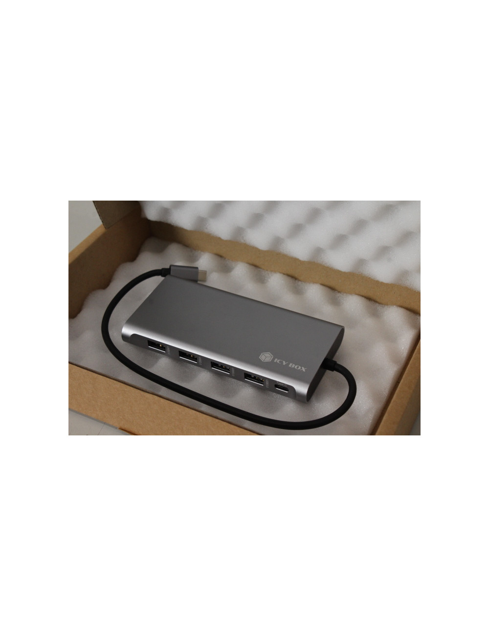 SALE OUT. ICY BOX IB-DK4050-CPD 12-in-1 USB Type-C dock with PD 100W | Raidsonic Warranty 3 month(s) | REFURBISHED, WITHOUT ORIG