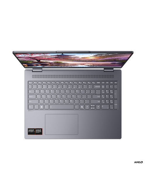 Lenovo IdeaPad 5 2-in-1 16AKP10 | Luna Grey | 16 " | IPS | Touchscreen | WUXGA | 1920 x 1200 pixels | Glossy | AMD Ryzen AI 7 | 