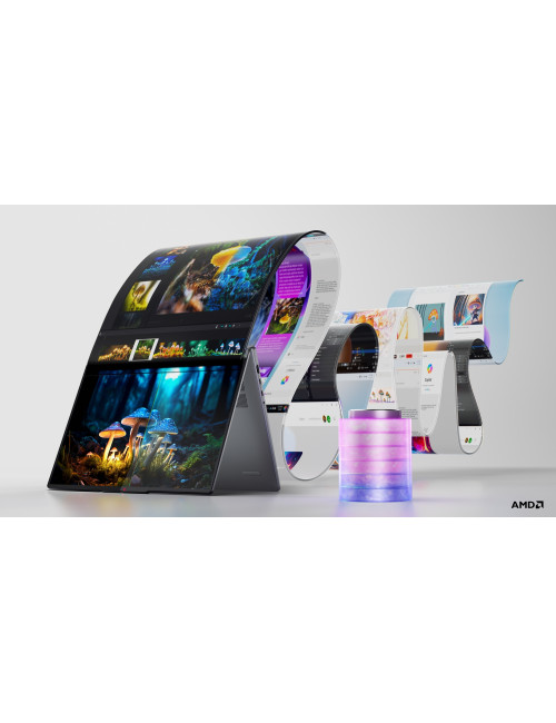 Lenovo IdeaPad 5 2-in-1 16AKP10 | Luna Grey | 16 " | IPS | Touchscreen | WUXGA | 1920 x 1200 pixels | Glossy | AMD Ryzen AI 7 | 