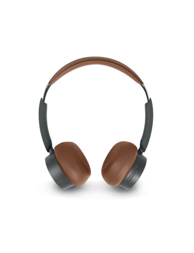 Muse M-271 DB Bluetooth Stereo Headphones, Brown/Black | Muse