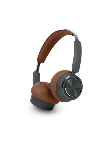 Muse M-271 DB Bluetooth Stereo Headphones, Brown/Black | Muse