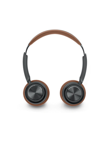 Muse M-271 DB Bluetooth Stereo Headphones, Brown/Black | Muse