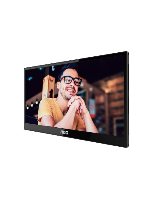 AOC 16T3EA | 16 " | IPS | FHD | 16:9 | 60 Hz | 4 ms | 1920 x 1080 pixels | 250 cd/m | Black