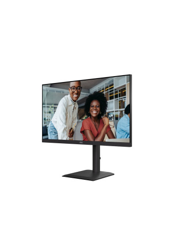 AOC U27E4CV | 27 " | IPS | UHD | 16:9 | 60 Hz | 4 ms | 3840 x 2160 pixels | 400 cd/m | HDMI ports quantity 2 | Black