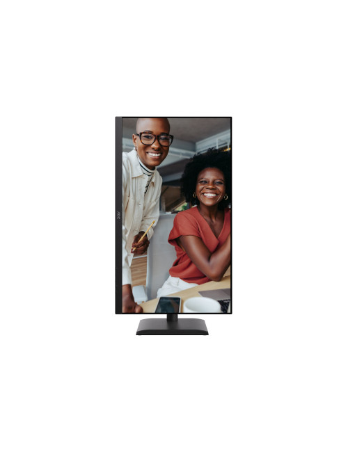 AOC U27E4CV | 27 " | IPS | UHD | 16:9 | 60 Hz | 4 ms | 3840 x 2160 pixels | 400 cd/m | HDMI ports quantity 2 | Black