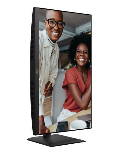 AOC U27E4CV | 27 " | IPS | UHD | 16:9 | 60 Hz | 4 ms | 3840 x 2160 pixels | 400 cd/m | HDMI ports quantity 2 | Black