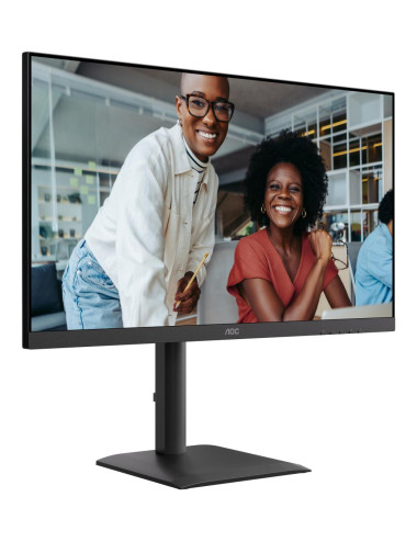 AOC U27E4CV | 27 " | IPS | UHD | 16:9 | 60 Hz | 4 ms | 3840 x 2160 pixels | 400 cd/m | HDMI ports quantity 2 | Black