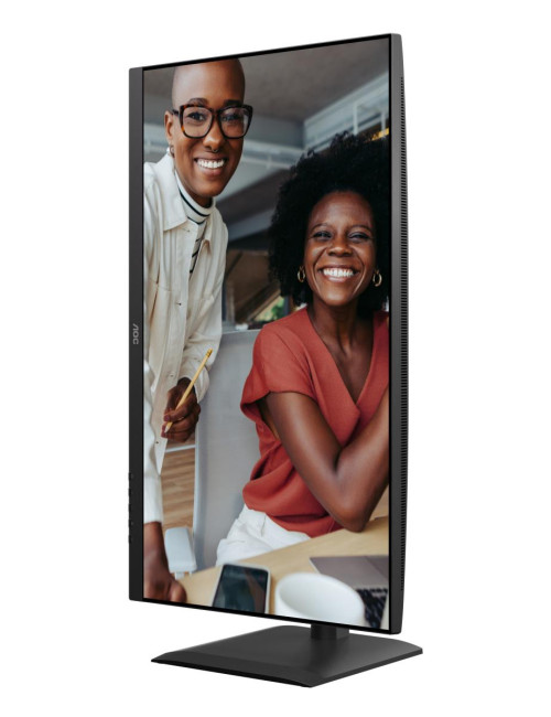 AOC U27E4CV | 27 " | IPS | UHD | 16:9 | 60 Hz | 4 ms | 3840 x 2160 pixels | 400 cd/m | HDMI ports quantity 2 | Black