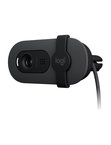 Logitech BRIO 105 Business Webcam, 2MP, FHD 1080p, USB-A, Black | Logitech