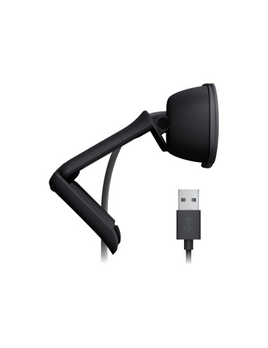 Logitech BRIO 105 Business Webcam, 2MP, FHD 1080p, USB-A, Black | Logitech