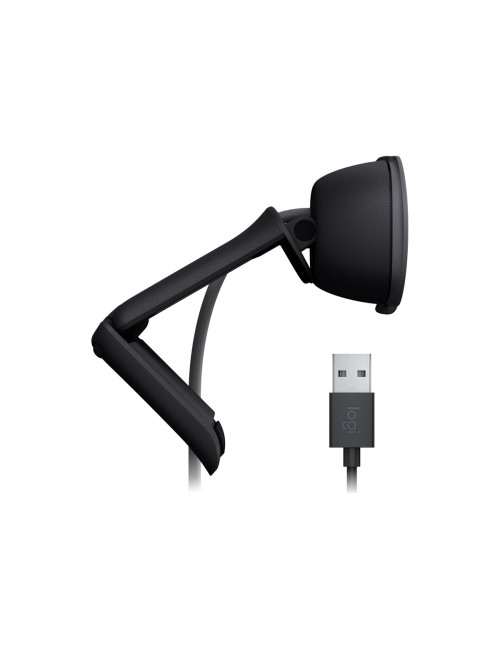 Logitech BRIO 105 Business Webcam, 2MP, FHD 1080p, USB-A, Black | Logitech