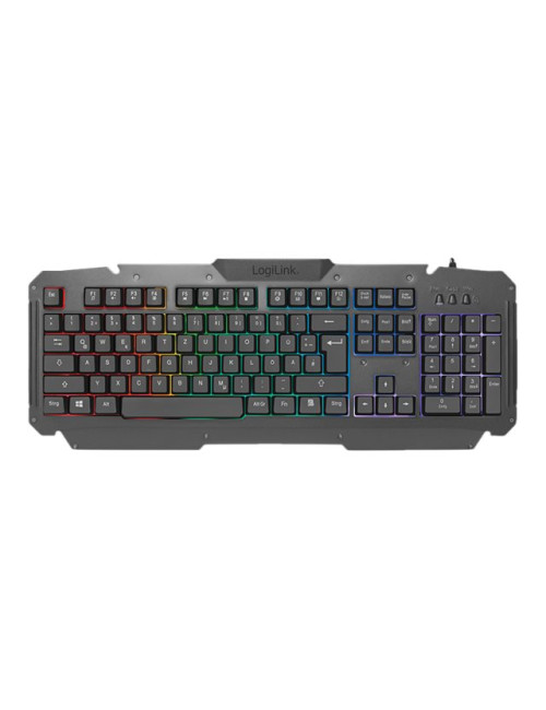 Logilink | Gaming-Set, keyboard, mouse and mouspad | ID0185 | Metal | Keyboard, Mouse and Pad Set | Wired | Mouse included | DE 
