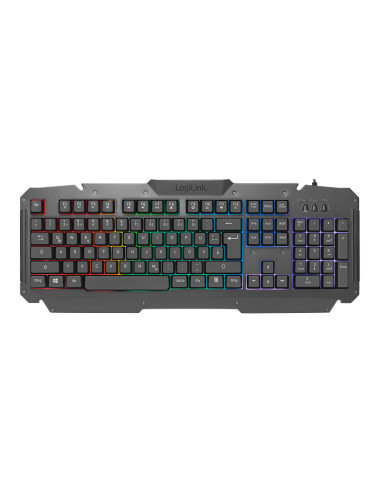Logilink | Gaming-Set, keyboard, mouse and mouspad | ID0185 | Metal | Keyboard, Mouse and Pad Set | Wired | Mouse included | DE 