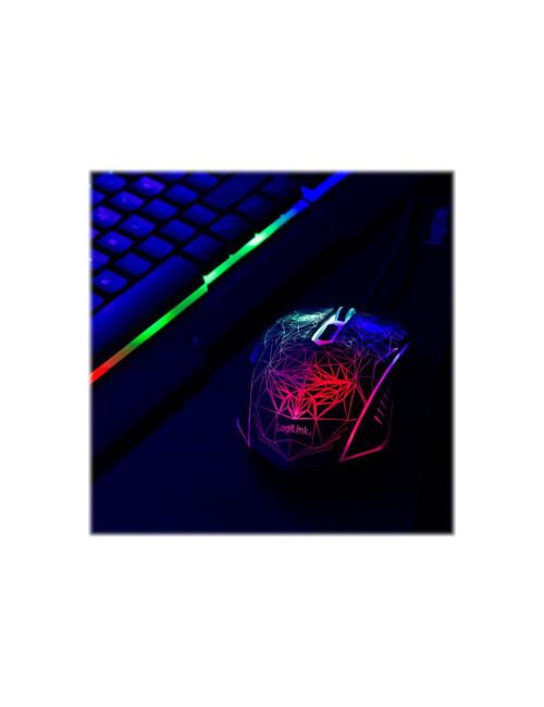 Logilink | Gaming-Set, keyboard, mouse and mouspad | ID0185 | Metal | Keyboard, Mouse and Pad Set | Wired | Mouse included | DE 