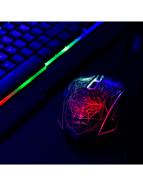 Logilink | Gaming-Set, keyboard, mouse and mouspad | ID0185 | Metal | Keyboard, Mouse and Pad Set | Wired | Mouse included | DE 