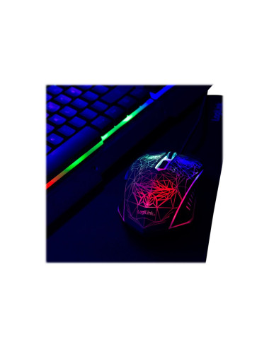 Logilink | Gaming-Set, keyboard, mouse and mouspad | ID0185 | Metal | Keyboard, Mouse and Pad Set | Wired | Mouse included | DE 