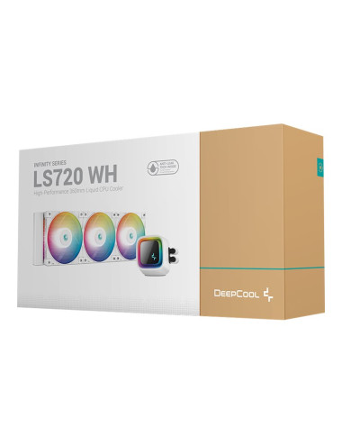 Deepcool | LS720 A-RGB | CPU Liquid Cooler | White | Intel, AMD