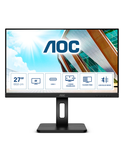 U27P2CA | 27 " | IPS | 60 Hz | 4 ms | 3840 x 2160 pixels | 350 cd/m | HDMI ports quantity 2