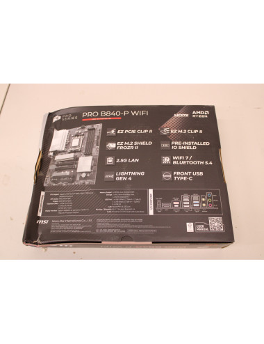 SALE OUT. MSI PRO B840-P WIFI | MSI PRO B840-P WIFI | Processor family AMD | Processor socket AM5 | DDR5 | Supported hard disk d