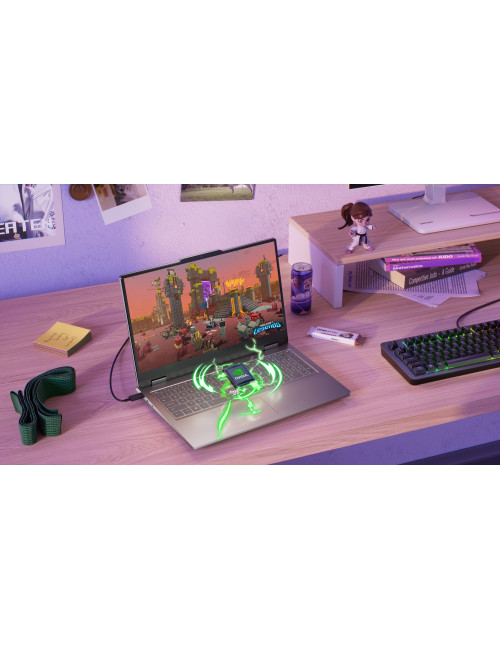 Lenovo LOQ Essential 15IRX11 | Luna Grey | 15.6 " | IPS | FHD | 1920 x 1080 pixels | Anti-glare | Intel Core i5 | i5-13450HX | 1