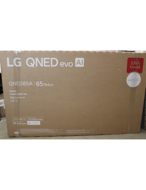 SALE OUT. LG 65QNED85A3C 65" (165 cm) 4K Smart TV | LG 4K QNED MiniLED TV | 65QNED85A3C | 65 | Smart TV | webOS 25 | 4K UHD | DA